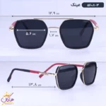عینک آفتابی مردانه فلزی طلایی 5608/3 - Image 2