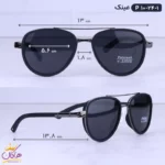 عینک آفتابی مردانه مشکی پلاریزه P 10-24/1 - Image 2