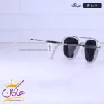 عینک آفتابی مردانه نقره ای P 10/2 - Image 3