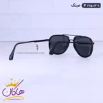عینک آفتابی مردانه تمام مشکی D 21503/1 - Image 4