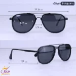 عینک آفتابی مردانه تمام مشکی D 21503/1 - Image 2