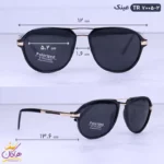 عینک آفتابی مردانه خلبانی طلایی TR 7005/2 - Image 2