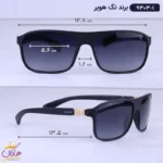 عینک آفتابی تگ هویر مردانه مشکی 9303/1 - Image 2