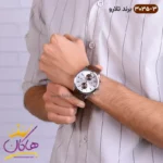 ساعت ست زنانه مردانه تلارو بند چرم قهوه ای کد T 3035 - Image 8