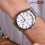 ساعت مردانه تلارو نقره ای صفحه سفید کد T3047-1 - Image 2