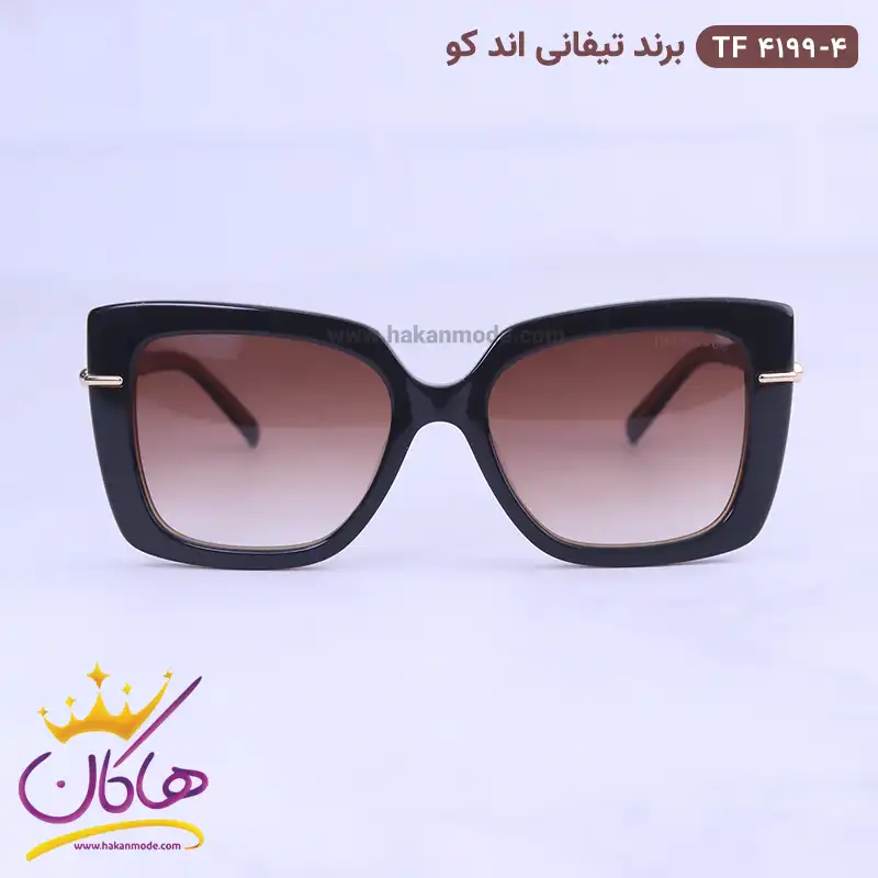 tiffani-co-sunglasses-code-TF-4199.41.webp عینک آفتابی تیفانی زنانه TF 4199/4 مدل پروانه ای - Image 1