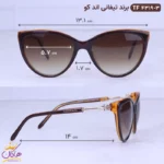 عینک آفتابی تیفانی زنانه قهوه ای TF4319/3 - Image 2