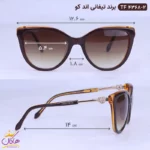 عینک آفتابی تیفانی زنانه قهوه ای TF4368/2 - Image 2