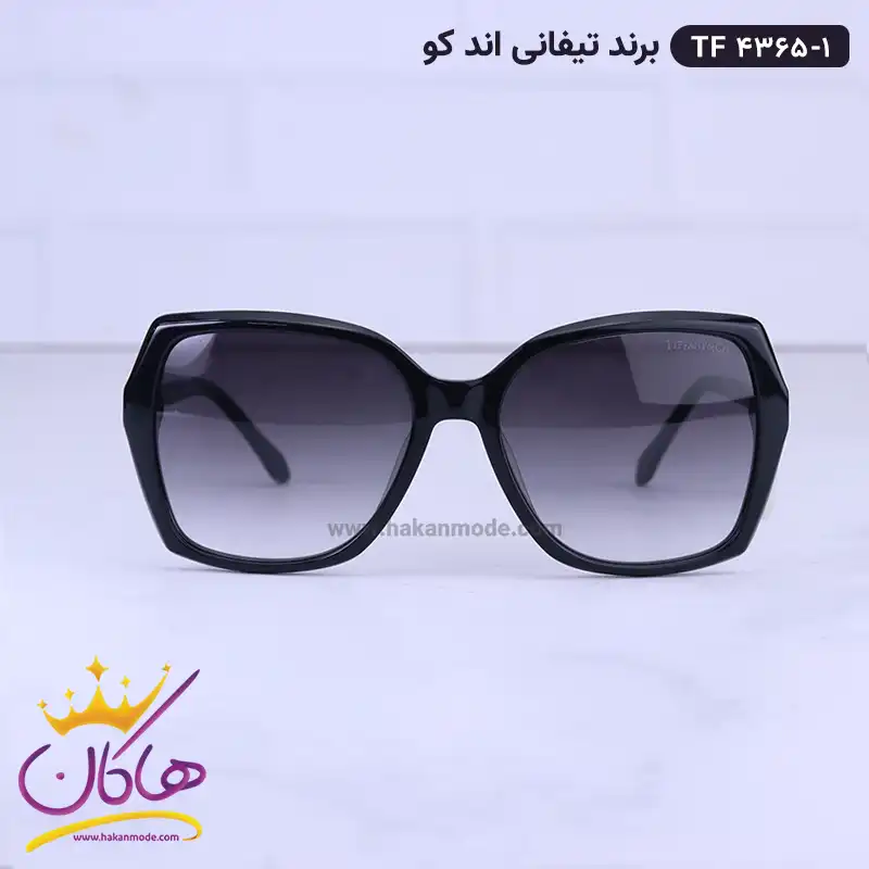 tiffany-co-sunglasses-code-TF-4365.11.webp عینک آفتابی زنانه تیفانی پروانه ای مشکی TF4365/1 - Image 1