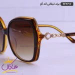 عینک اورجینال تیفانی قهوه ای پروانه ای مدل TF4316 - Image 8