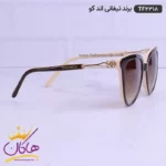 عینک آفتابی تیفانی اورجینال قهوه ای کرم مدل TF4318 - Image 8