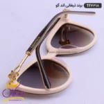 عینک آفتابی تیفانی اورجینال قهوه ای کرم مدل TF4318 - Image 5