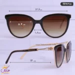 عینک آفتابی تیفانی اورجینال قهوه ای کرم مدل TF4318 - Image 2