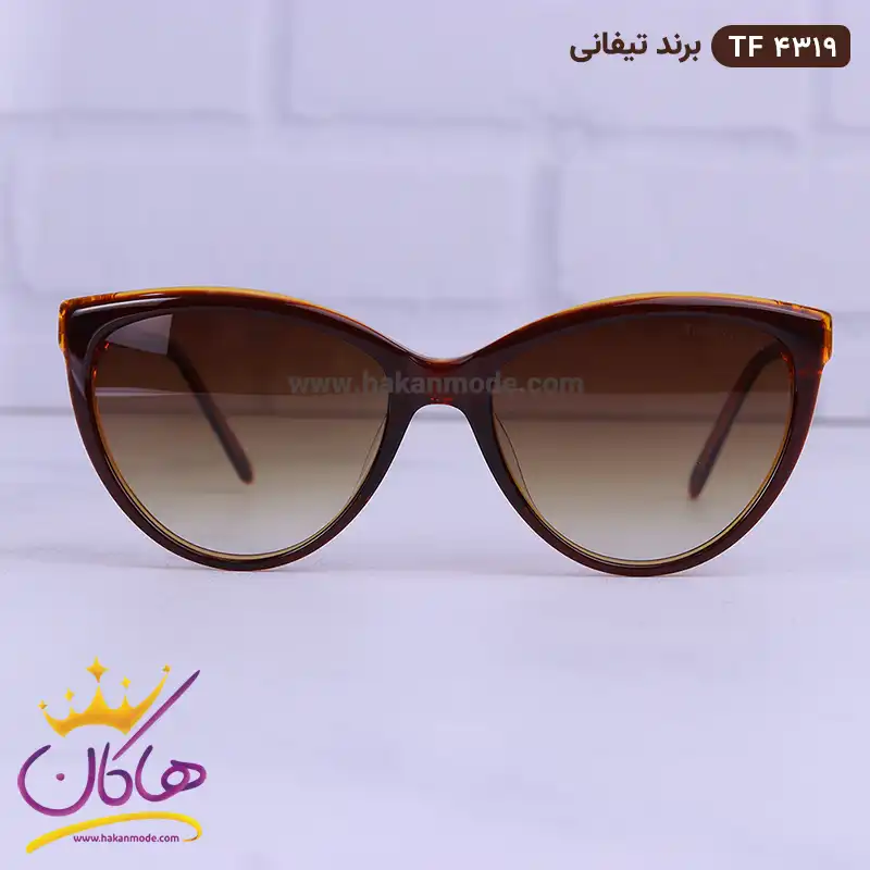 tiffany-sunglasses-code-TF-4319.21.webp عینک آفتابی تیفانی زنانه مدل گربه ای tf4319 - Image 1