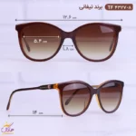 عینک آفتابی تیفانی زنانه قهوه ای TF4327 - Image 2