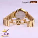 ساعت ورساچه زنانه فلزی طلایی صفحه سبز کد 99018/2 - Image 3