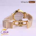 ساعت ورساچه زنانه فلزی طلایی کد 99018/3 - Image 3