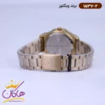 ساعت ویکتور زنانه فلزی تمام طلایی 1537/2 - Image 2
