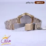 ساعت ویکتور زنانه فلزی تمام طلایی 1537/2 - Image 3