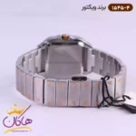 ساعت ویکتور زنانه فلزی نقره ای قاب مربع 1545/4 - Image 3