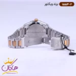 ساعت ویکتور زنانه فلزی نقره ای رزگلد 1554/2 - Image 2