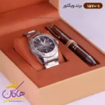 ست ساعت و خودکار ویکتور مردانه 1570/1 - Image 2