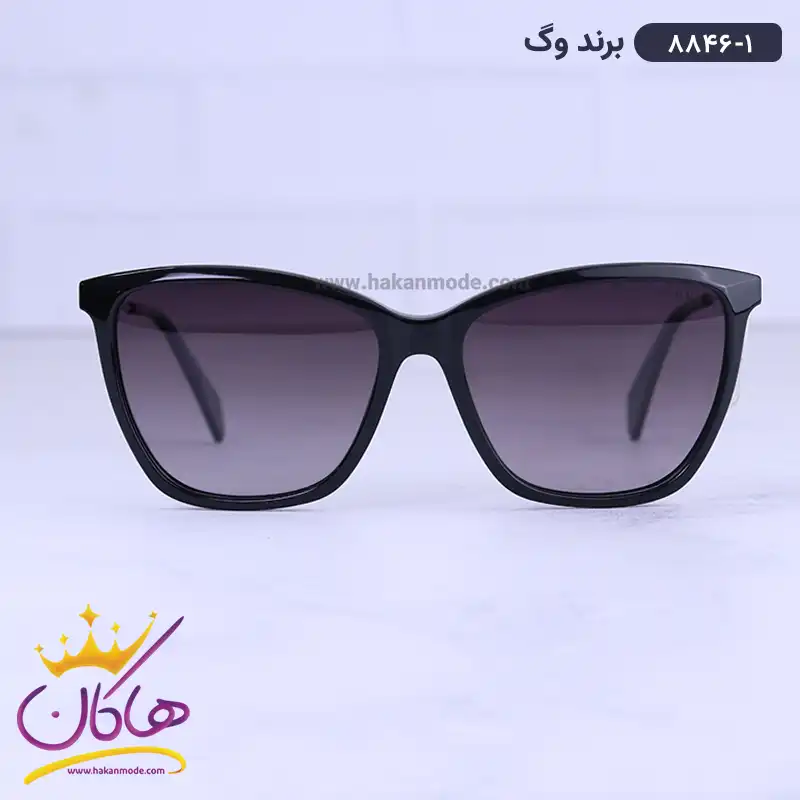 vogue-sunglasses-code-8846.11.webp عینک آفتابی وگو زنانه مشکی پلار 8846/1 - Image 1