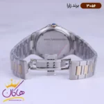 ساعت زارا بند فلزی ست نقره ای طلایی صفحه سفید 3056 - Image 4