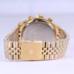 بند ساعت مچی سیتیزن مردانه فلزی طلایی صفحه مشکی G 2363/33