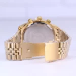 قفل ساعت مچی سیتیزن مردانه فلزی طلایی صفحه مشکی G 2363/33