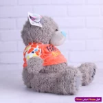 عروسک پولیشی خرس طوسی تولدی | 1750/123 - Image 2