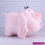 عروسک خوک صورتی پشمالو بزرگ کد 4525/19 - Image 2