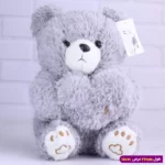 عروسک خرس ولنتاین قلبی پولیشی کوچک کد 6602/11 - Image 4