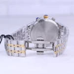 قفل ساعت مچی سیکو مردانه فلزی نقره ای طلایی صفحه سبز G 7127/2