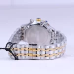 بند ساعت مچی سیکو زنانه فلزی نقره ای طلایی صفحه سبز L 7127/2