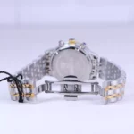 قفل ساعت مچی سیکو زنانه فلزی نقره ای طلایی صفحه سبز L 7127/2