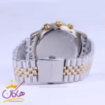 ساعت عقربه ای سیکو مردانه فلزی نقره ای طلایی صفحه سفید G22053/3 - Image 2
