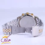 ساعت عقربه ای سیکو مردانه فلزی نقره ای طلایی صفحه سفید G22053/3 - Image 3