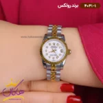 ساعت رولکس زنانه فلزی دیت جاست صفحه سفید 4041/1 - Image 2