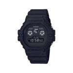 ساعت کاسیو جی شاک مردانه بند رابر مشکی دیجیتال DW-5900BB-1