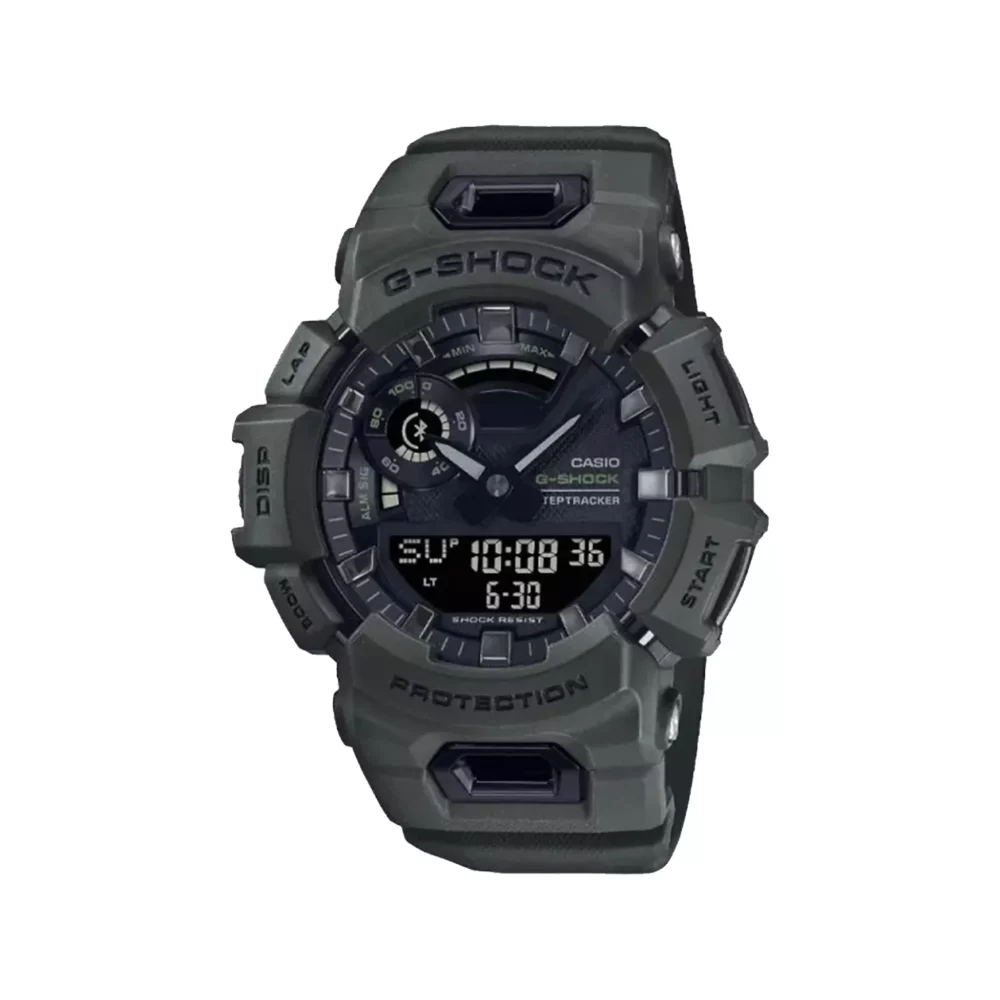 ساعت کاسیو جی شاک مردانه سبز دو زمانه GBA-900UU-3A