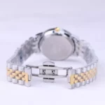 ساعت مچی سیتیزن زنانه فلزی نقره ای طلایی صفحه مشکی L 2364/10