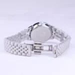 ساعت مچی سیتیزن زنانه فلزی نقره ای صفحه مشکی L 2364/12