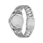 قفل ساعت مچی سیتیزن مردانه فلزی نقره ای صفحه سفید BF0581-54A