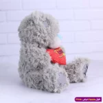 عروسک پولیشی خرس طوسی عاشقانه | 1750/122 - Image 2