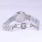 ساعت مچی اسپریت زنانه فلزی نقره ای صفحه مشکی L 4112/6