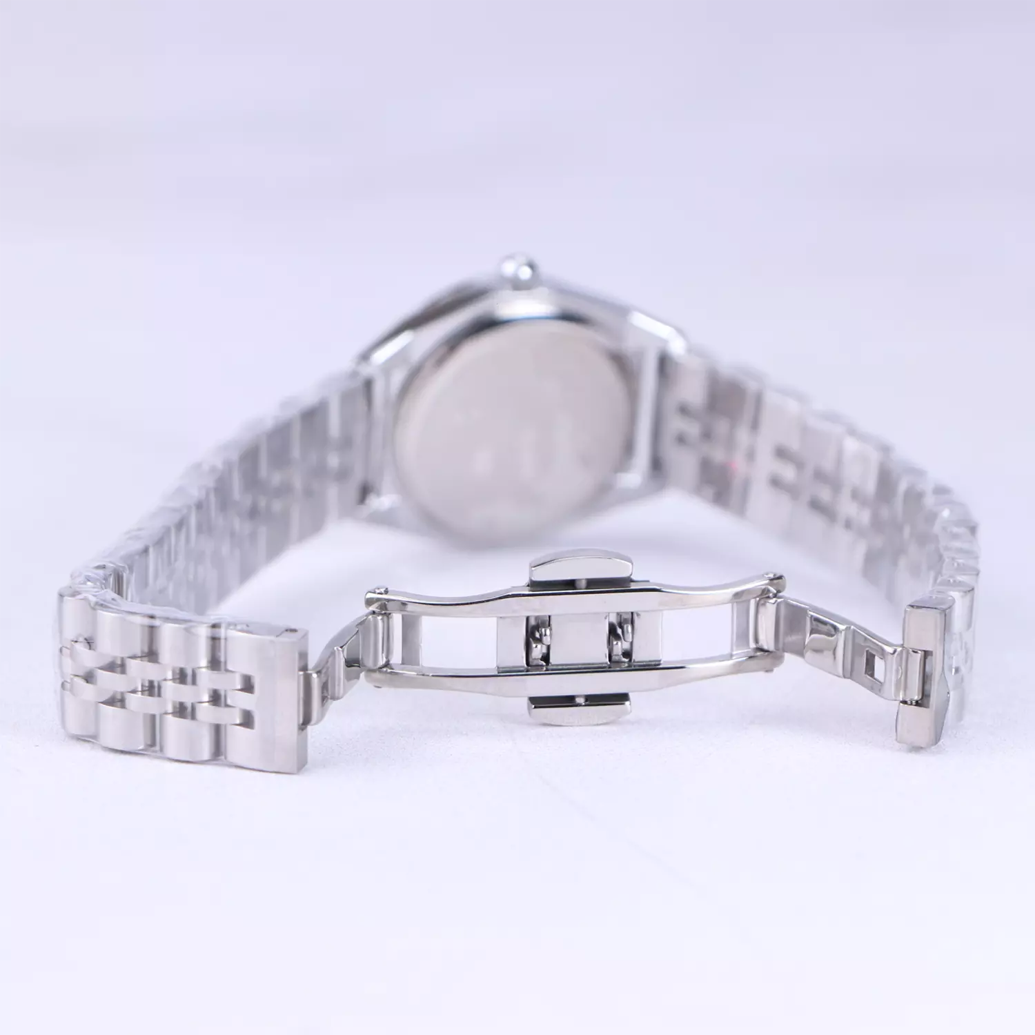 ساعت مچی اسپریت زنانه فلزی نقره ای صفحه مشکی L 4112/6 2 ساعت مچی اسپریت زنانه فلزی نقره ای صفحه مشکی L 4112/6