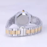 ساعت مچی اسپریت زنانه فلزی صفحه طلایی قاب چندضلعی L 4117/10