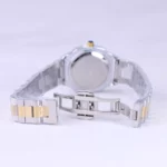 ساعت مچی اسپریت زنانه فلزی نقره ای طلایی صفحه مشکی L 4117/8