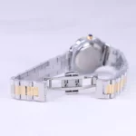 ساعت مچی اسپریت زنانه فلزی نقره ای طلایی قاب چندضلعی L 4117/9